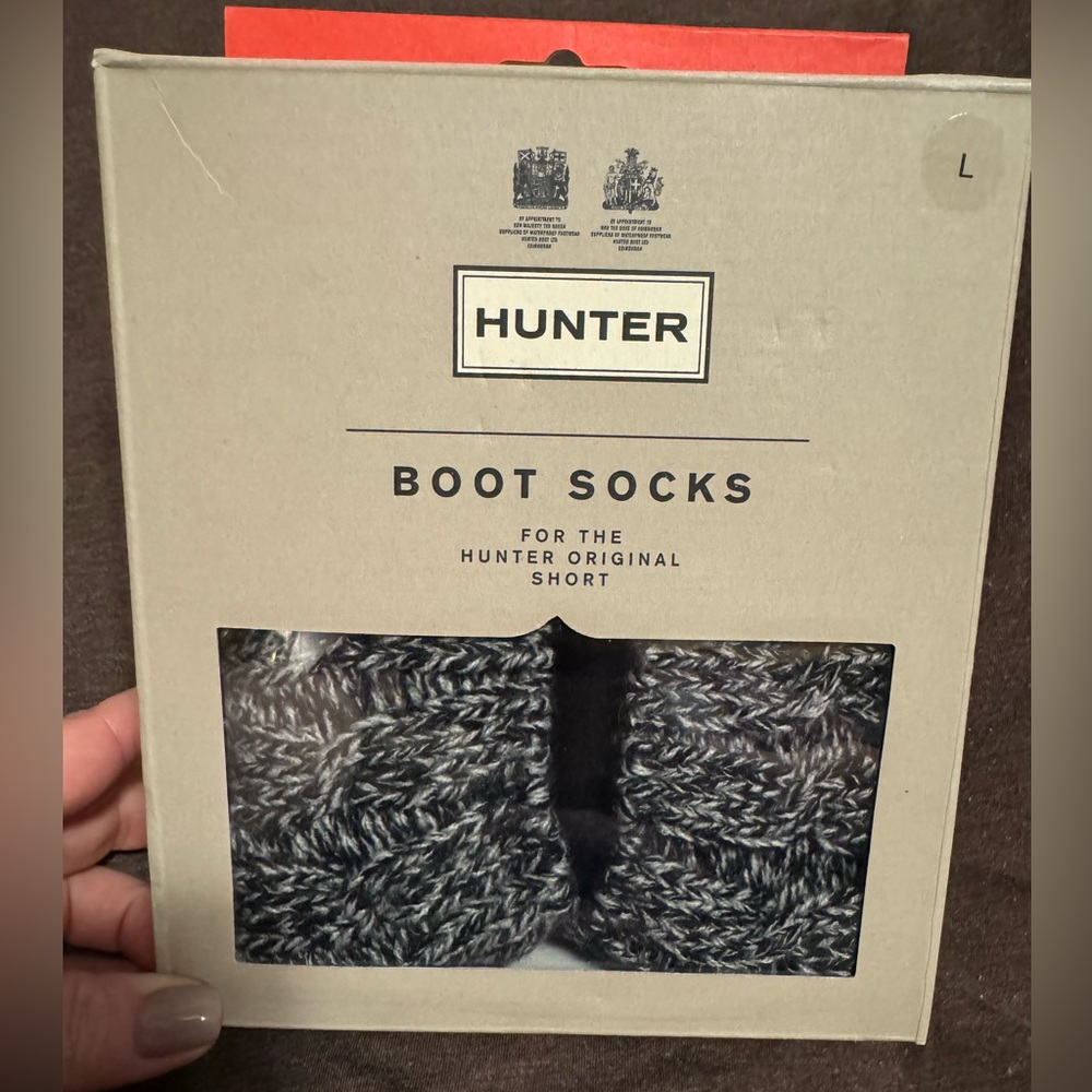 Hunter Boot Socks (size large)